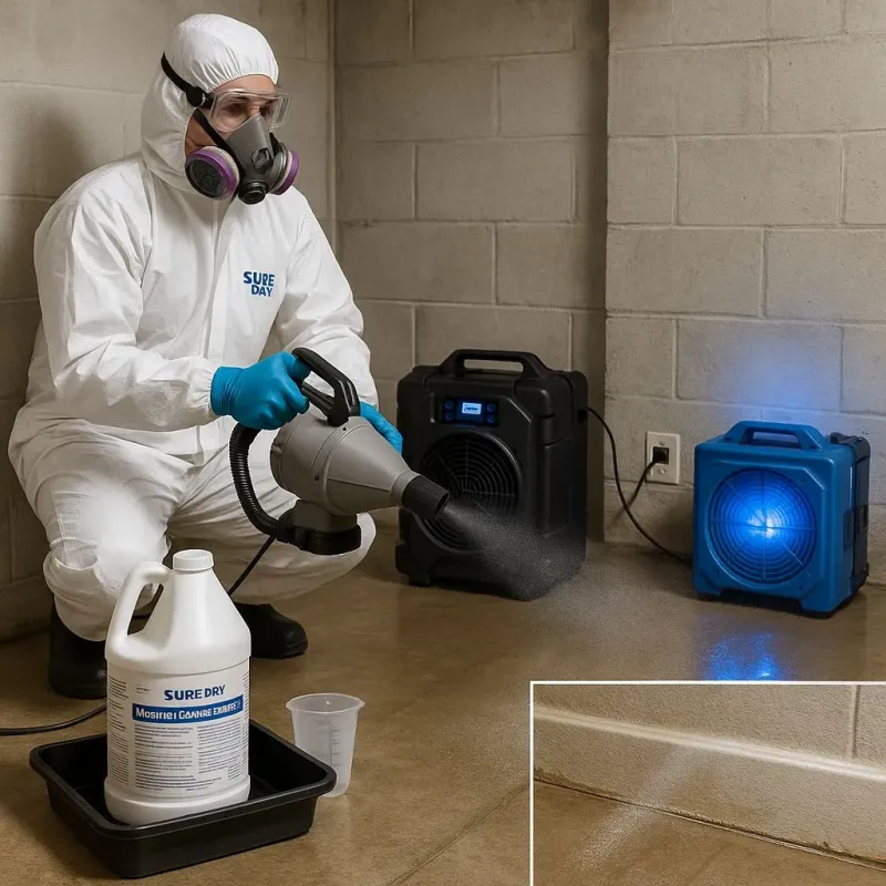 Sanitization and Odor Removal process in Reidsville, NC
