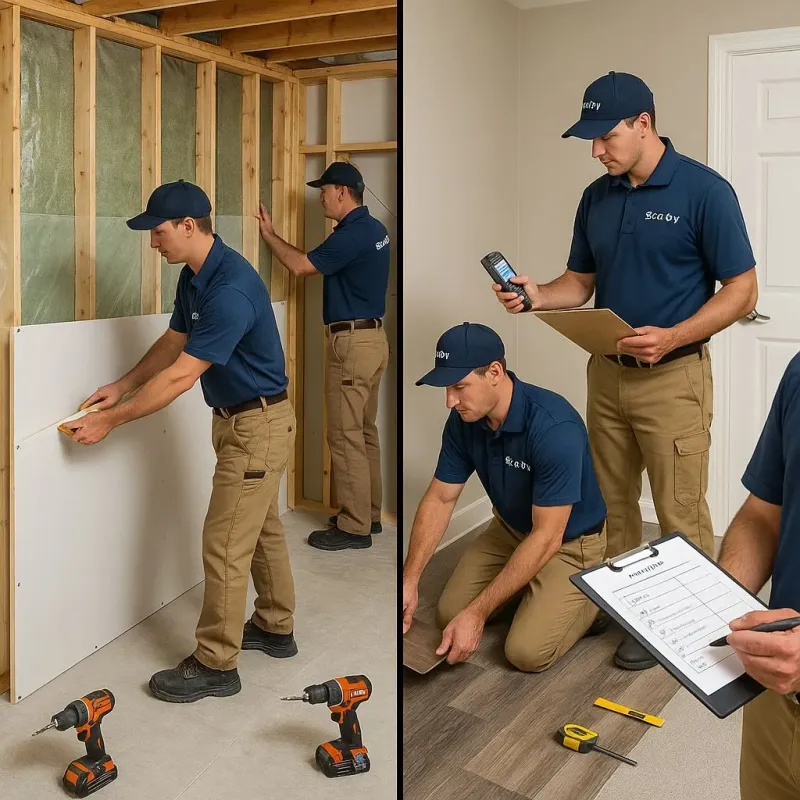 Repairs and Reconstruction process in Reidsville, NC
